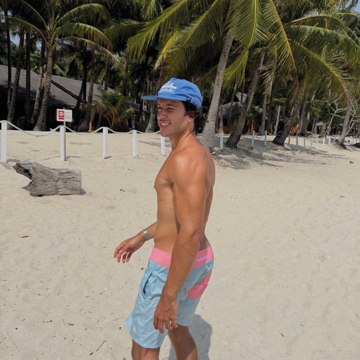LISBON BOARDSHORT SKY BLUE