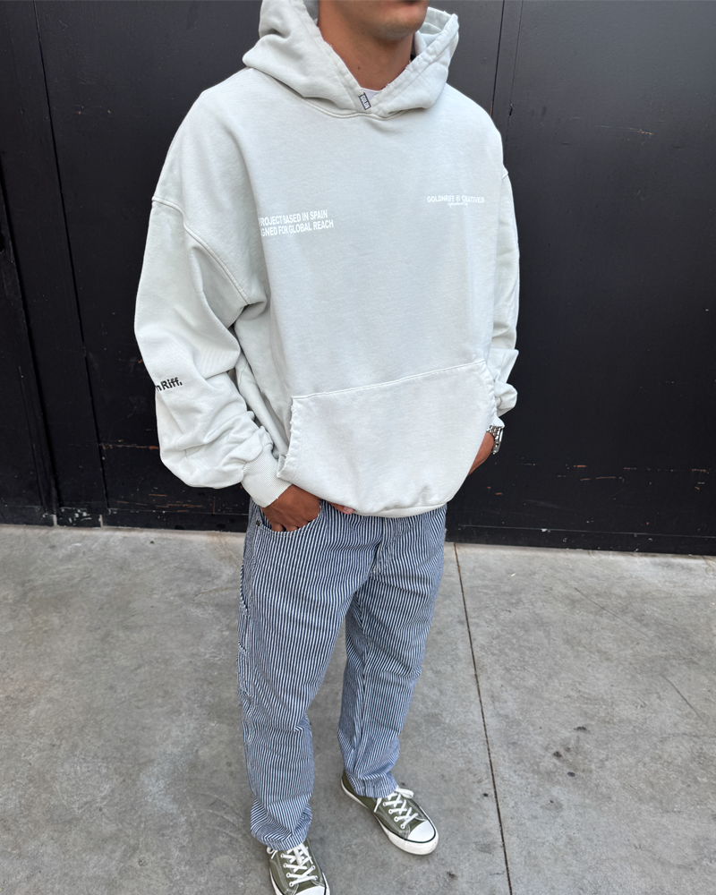 NEIGHBORHOOD HOODIE LIGHT GREY
