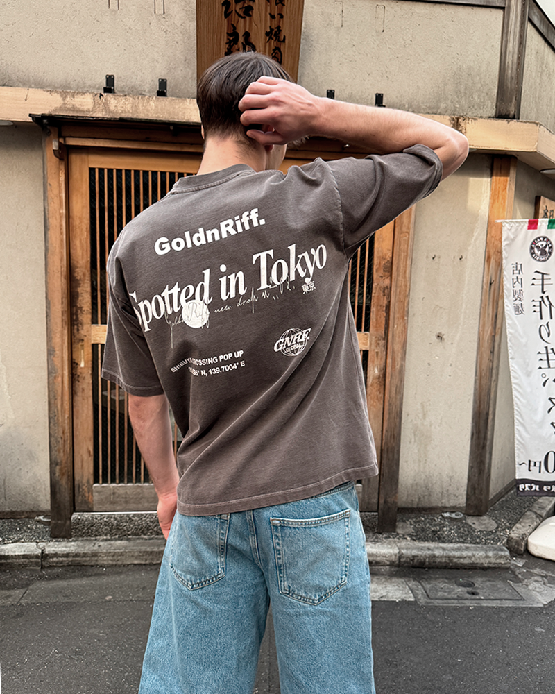 CAMISETA TOKYO MARRÓN