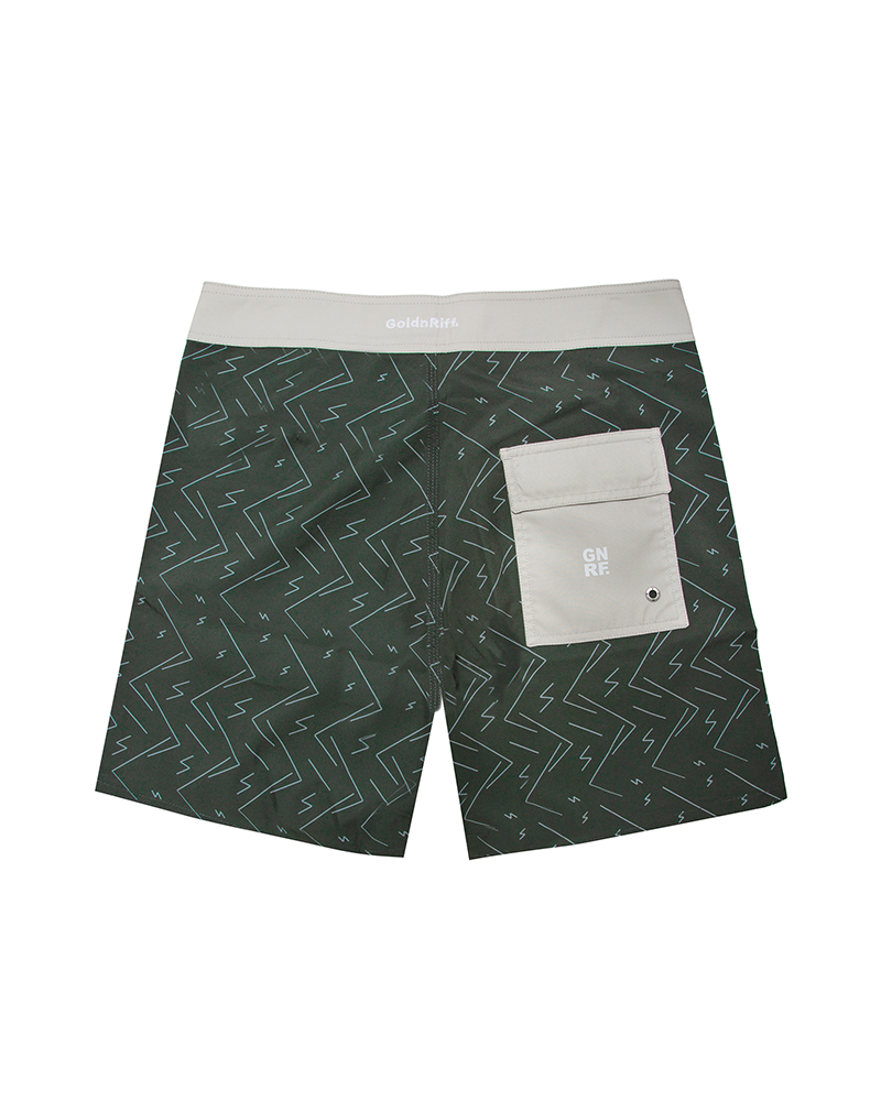 STAR BOARDSHORT FOREST GREEN