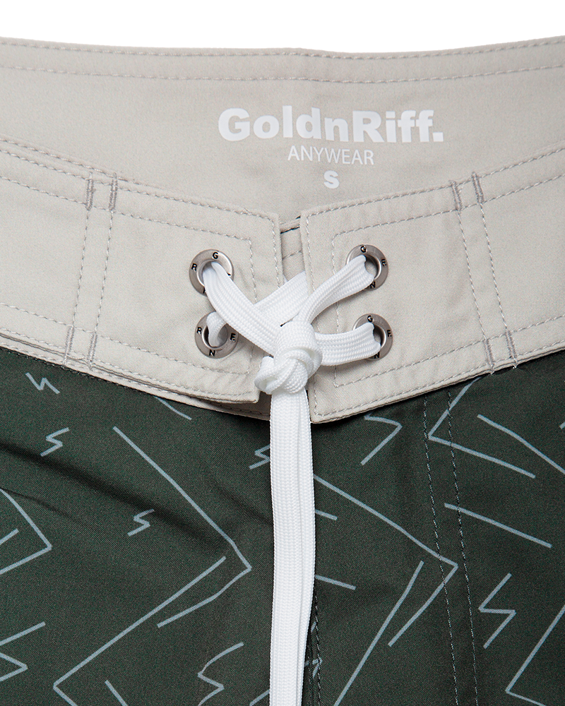 STAR BOARDSHORT FOREST GREEN