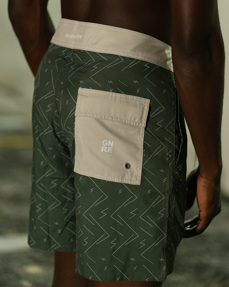 BAÑADOR VERDE MILITAR STAR