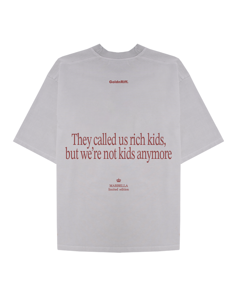 CAMISETA MARBELLA GRIS CLARO