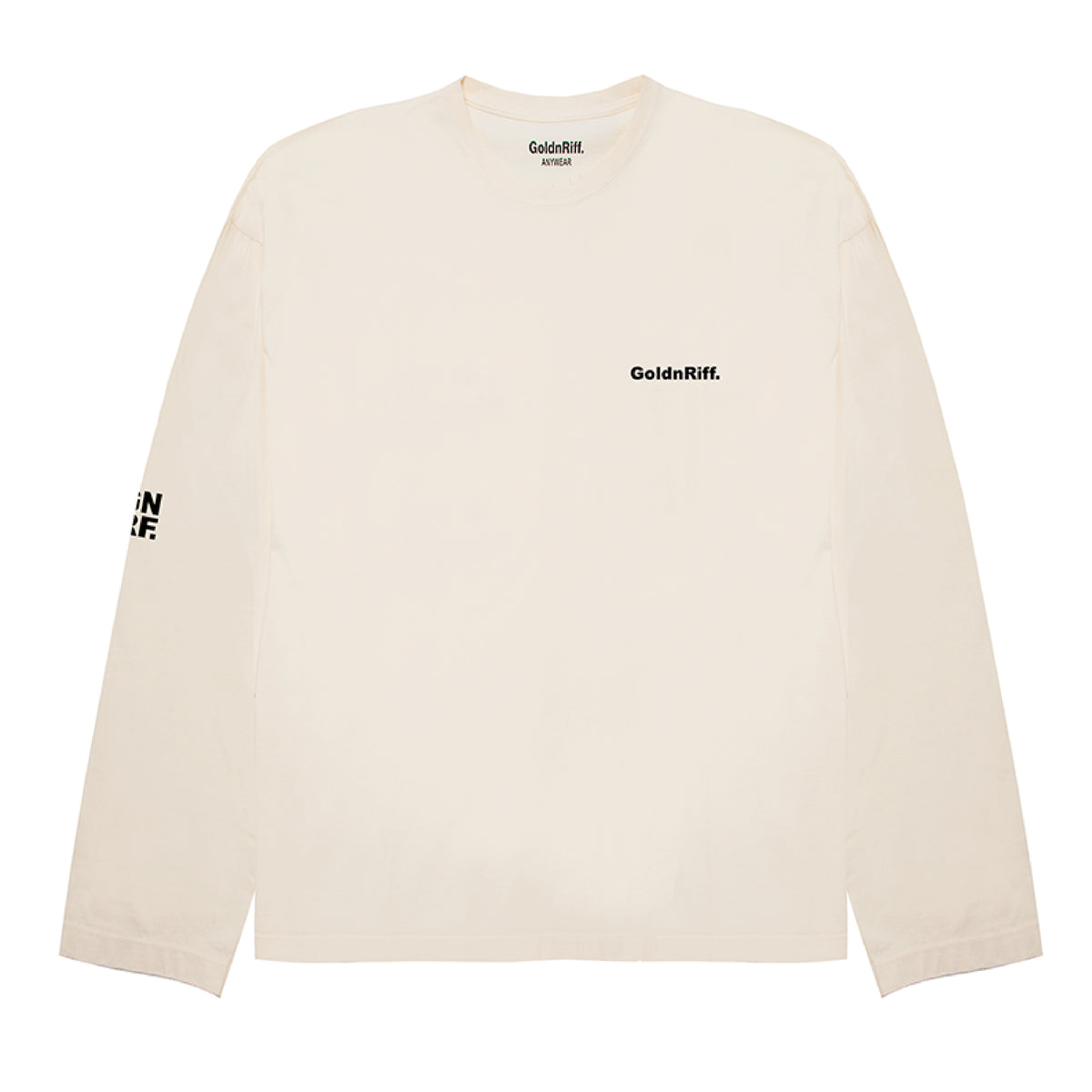 SAND LONG SLEEVE TEE OFF-WHITE