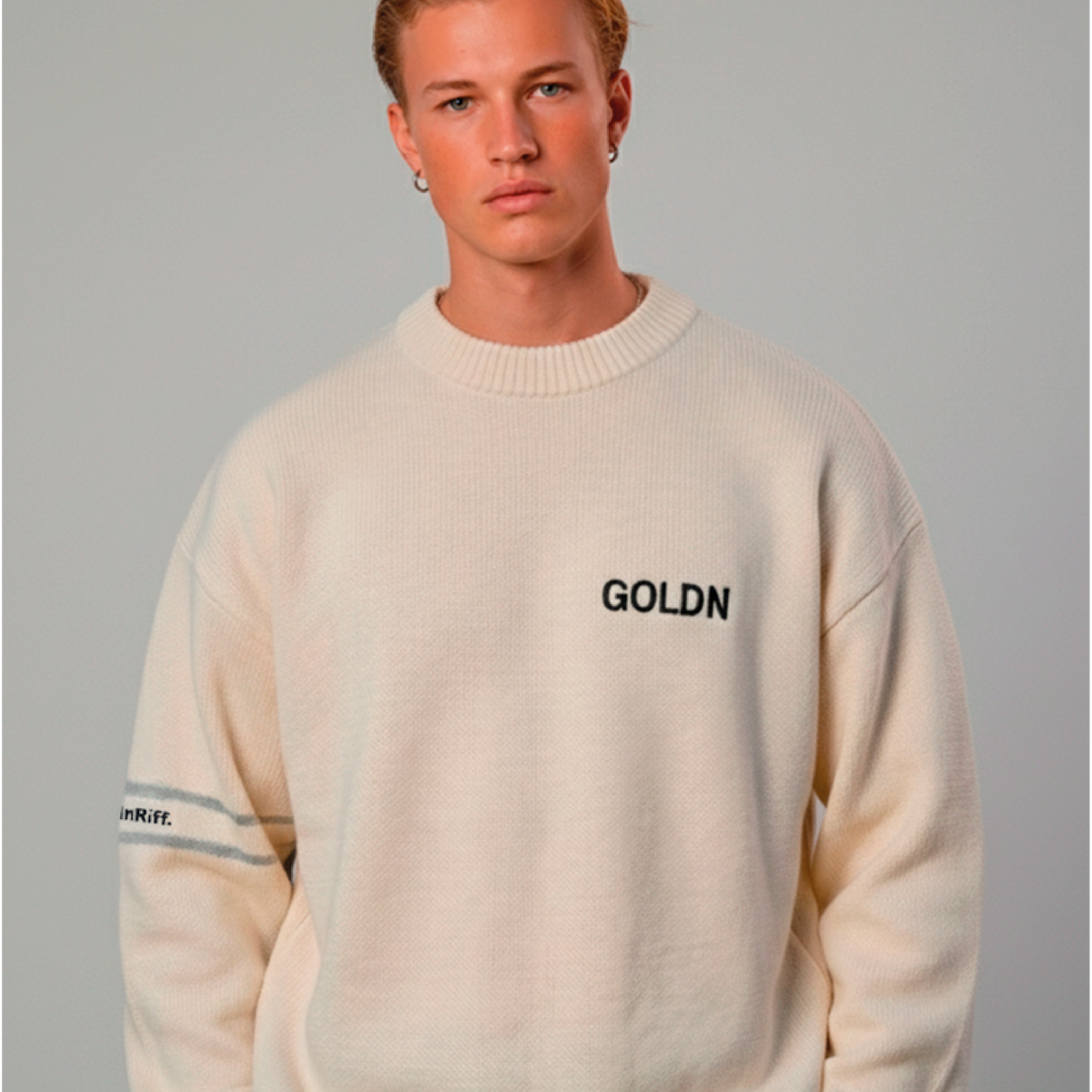 LAYOVER KNIT OFF-WHITE