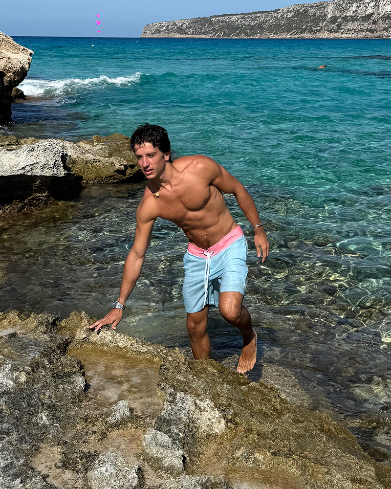 LISBON BOARDSHORT SKY BLUE