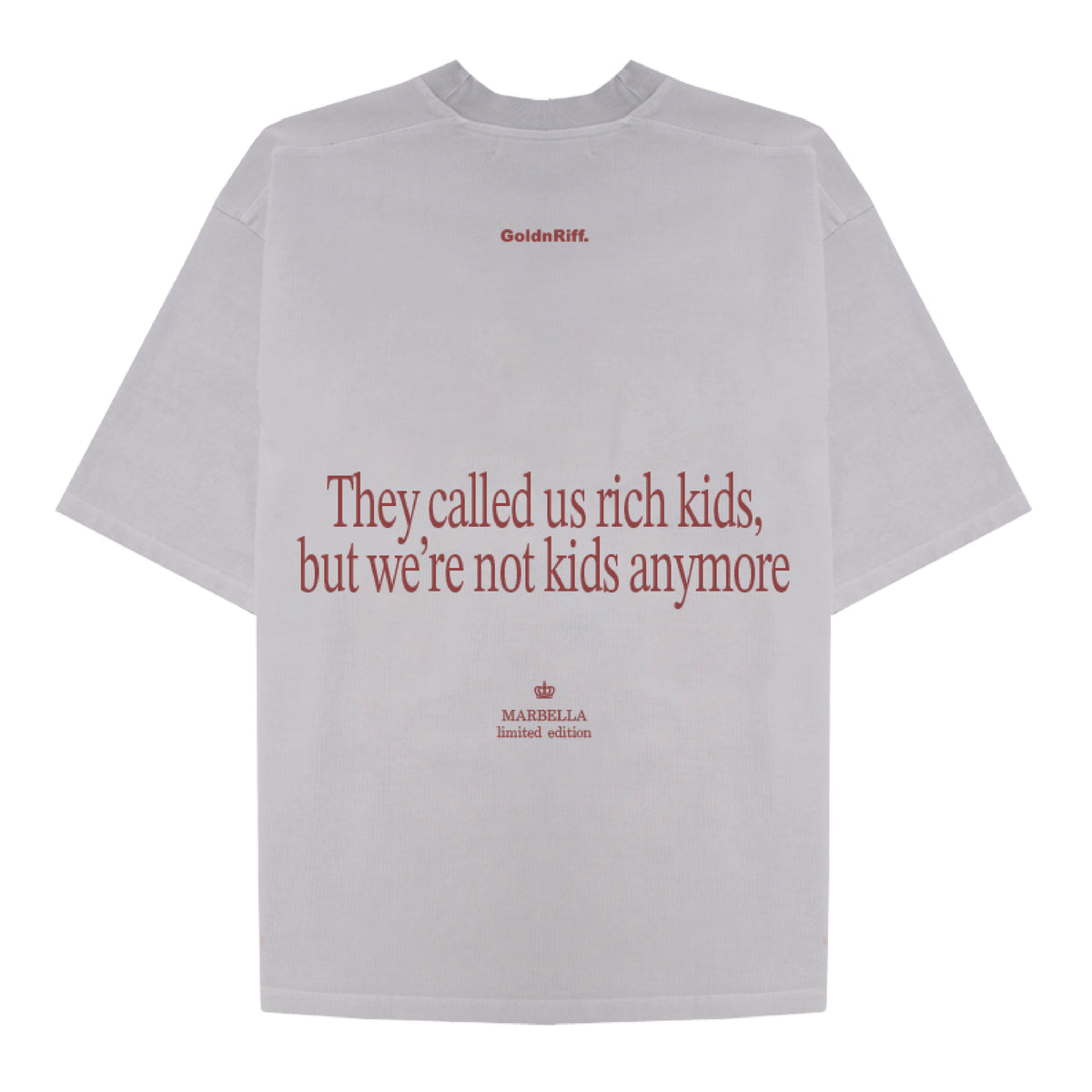 MARBELLA TEE LIGHT GREY