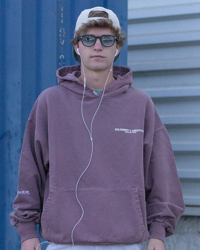 NEIGHBORHOOD HOODIE RED WINE