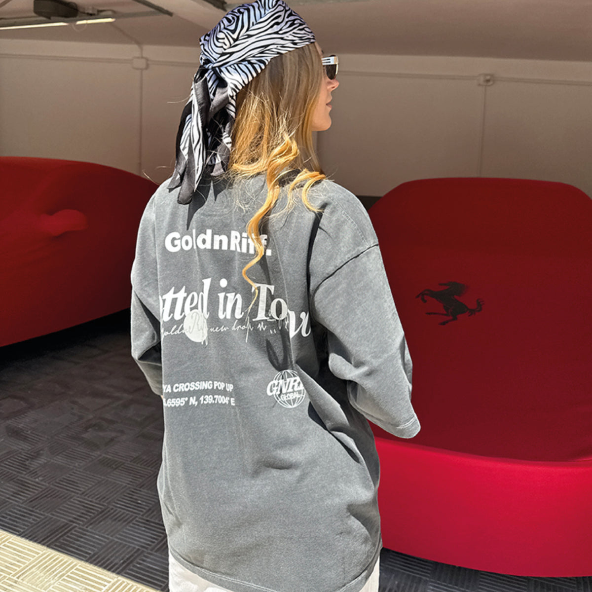 TOKYO TEE GREY