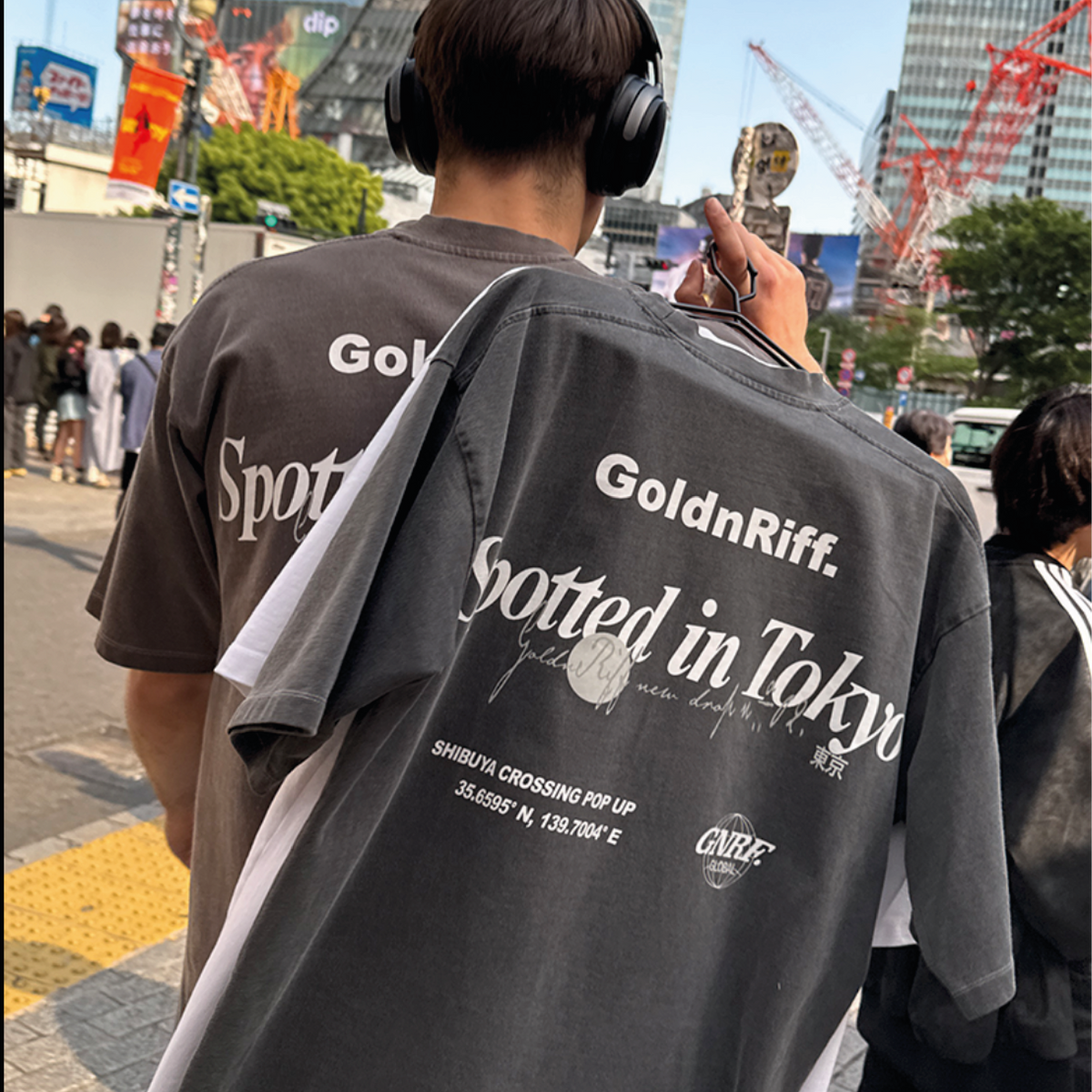 TOKYO TEE GREY