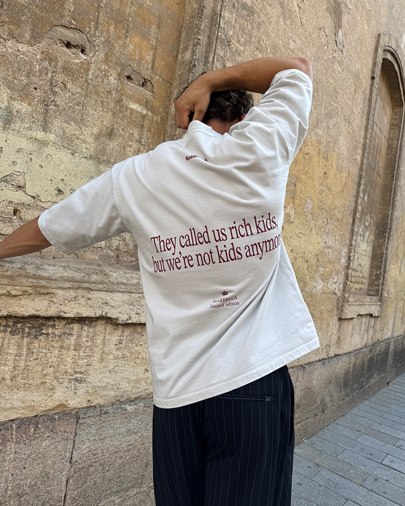 CAMISETA MARBELLA GRIS CLARO