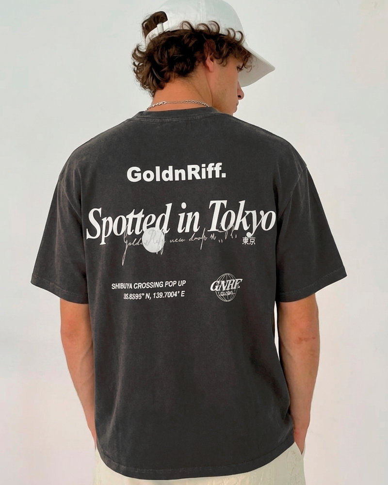 TOKYO TEE GREY