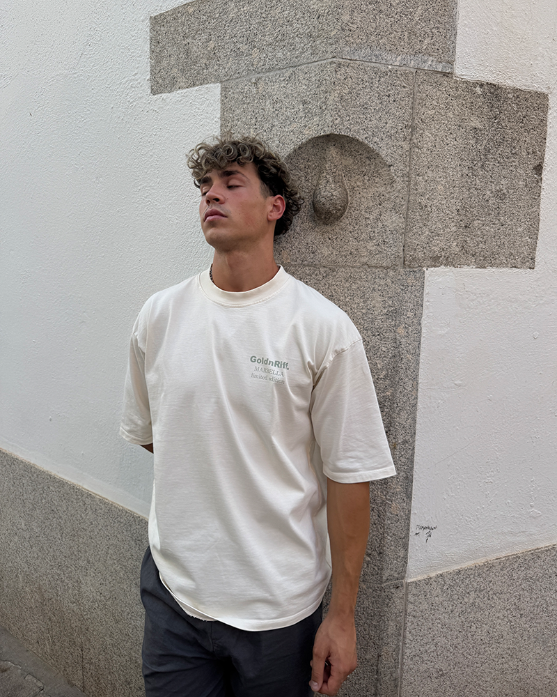 CAMISETA MARBELLA BLANCO CREMA