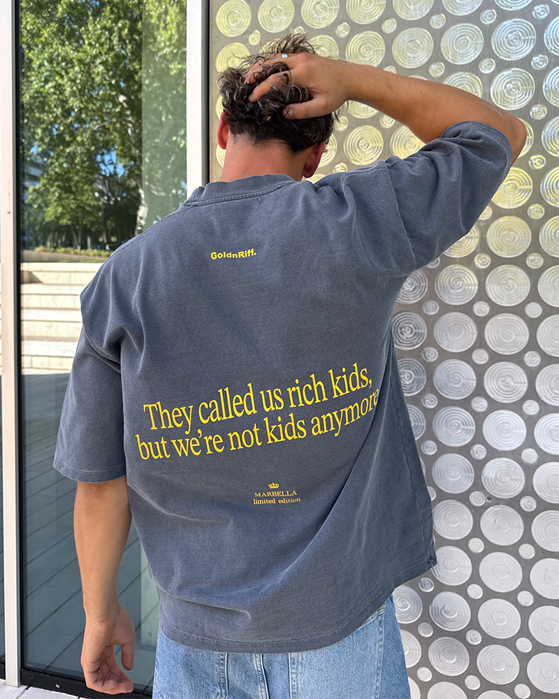 CAMISETA MARBELLA AZUL MARINO