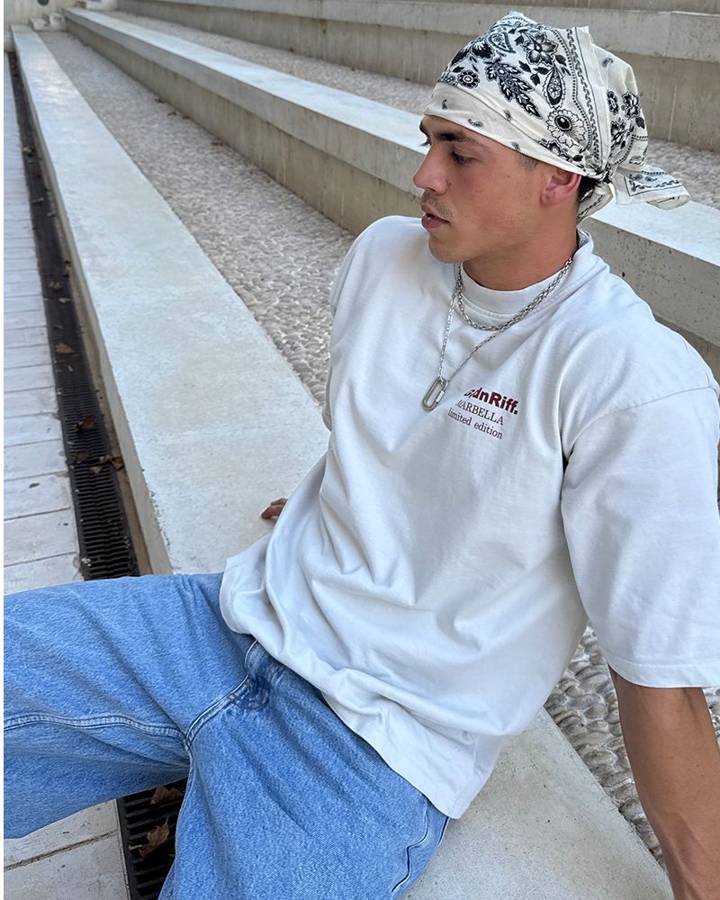 CAMISETA MARBELLA GRIS CLARO