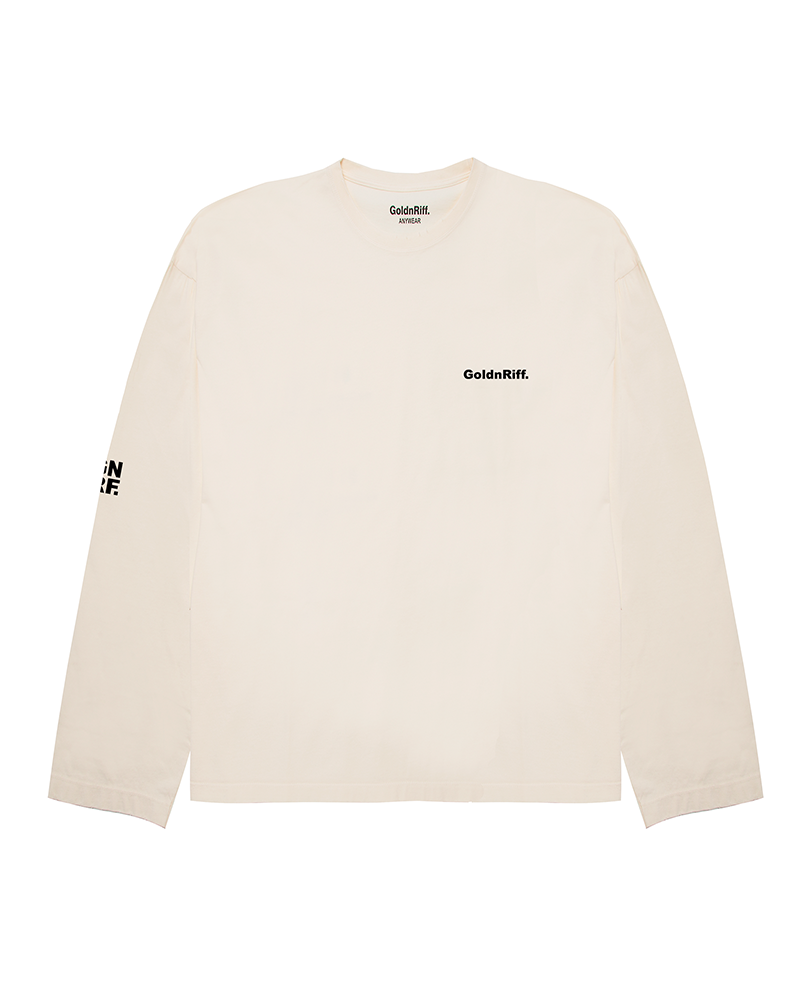 SAND LONG SLEEVE TEE OFF-WHITE