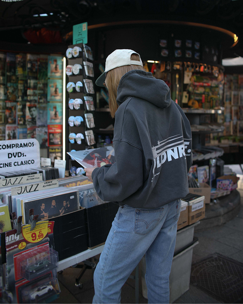 NEIGHBORHOOD HOODIE GRAPHITE