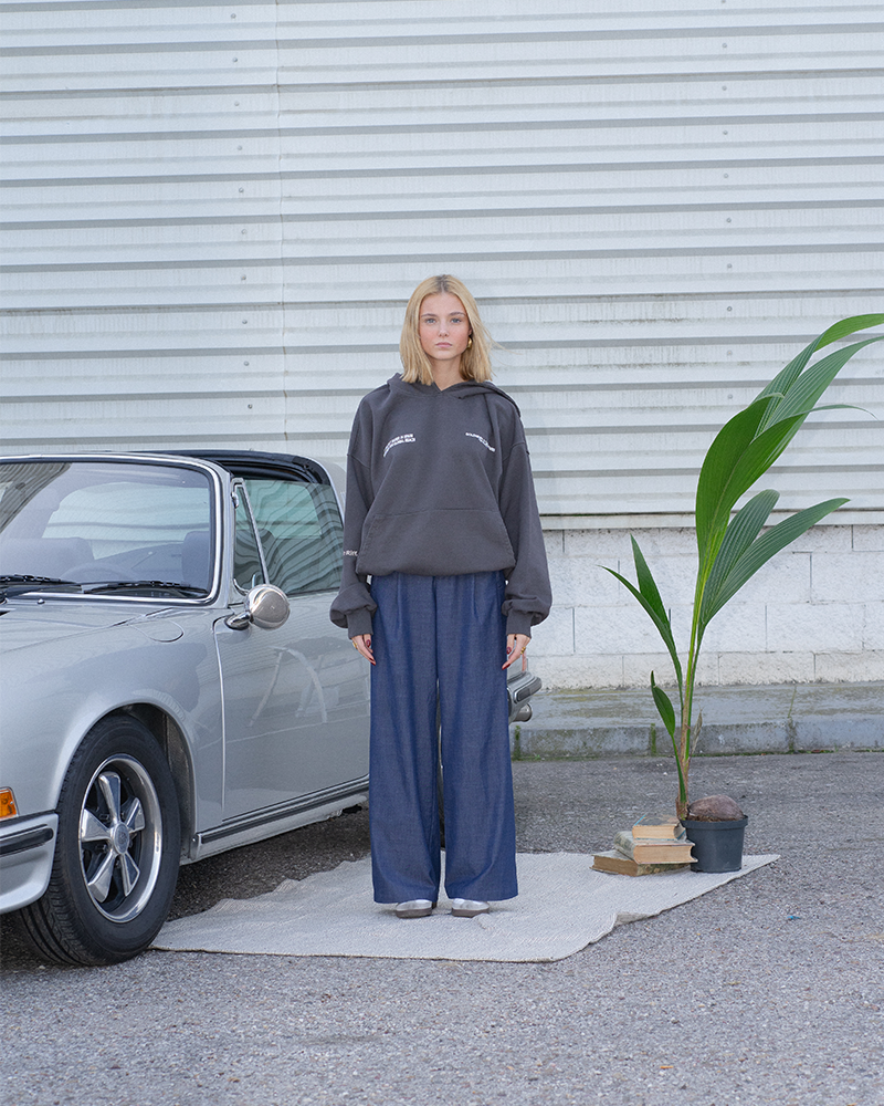 NEIGHBORHOOD HOODIE GRAPHITE