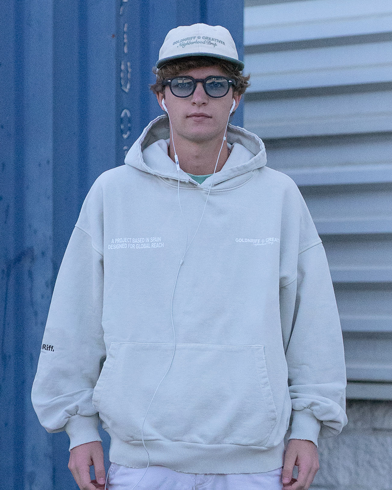 SUDADERA NEIGHBORHOOD GRIS