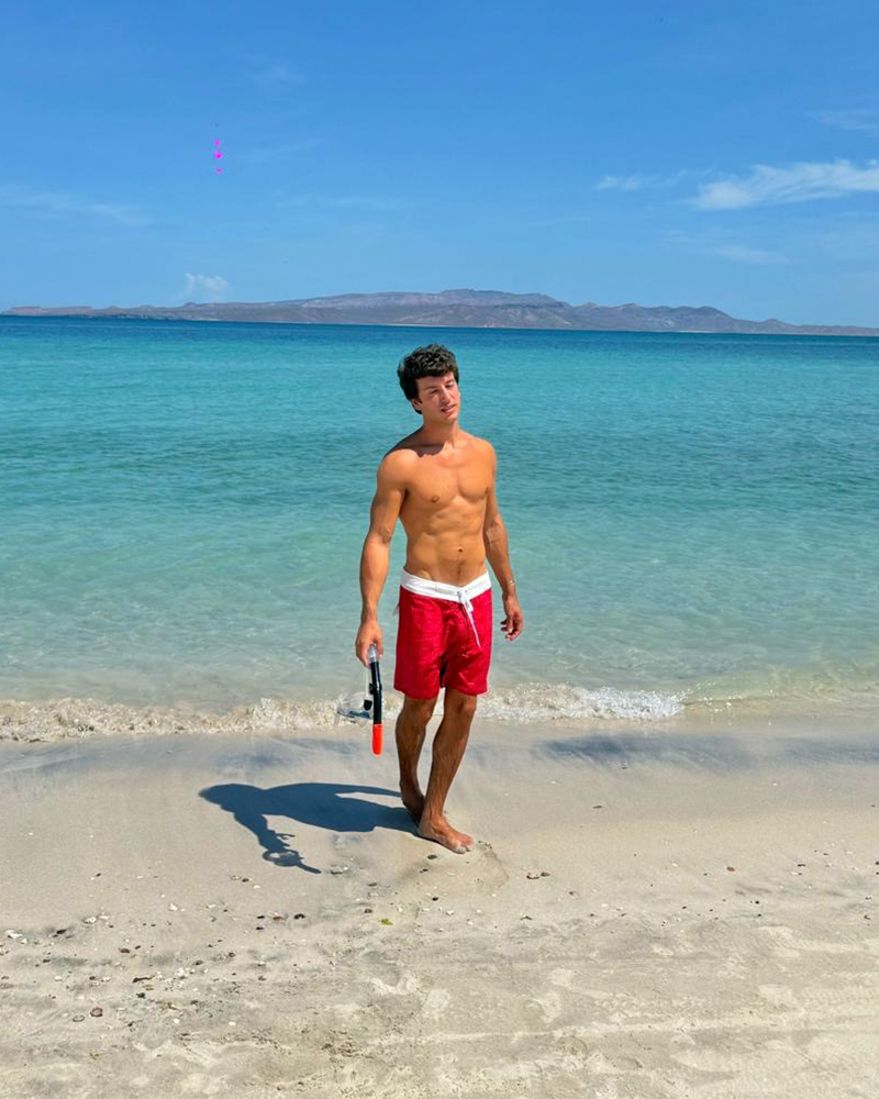 MONACO BOARDSHORT RED