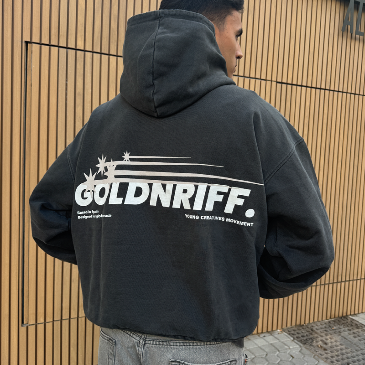 NEIGHBORHOOD HOODIE GRAPHITE
