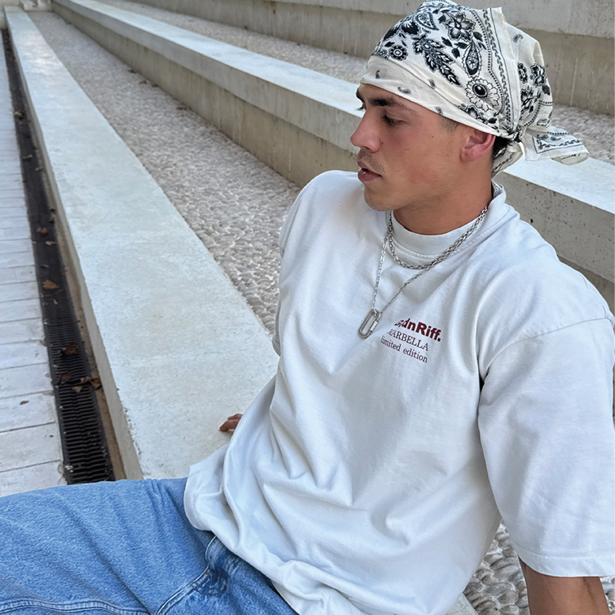 MARBELLA TEE LIGHT GREY