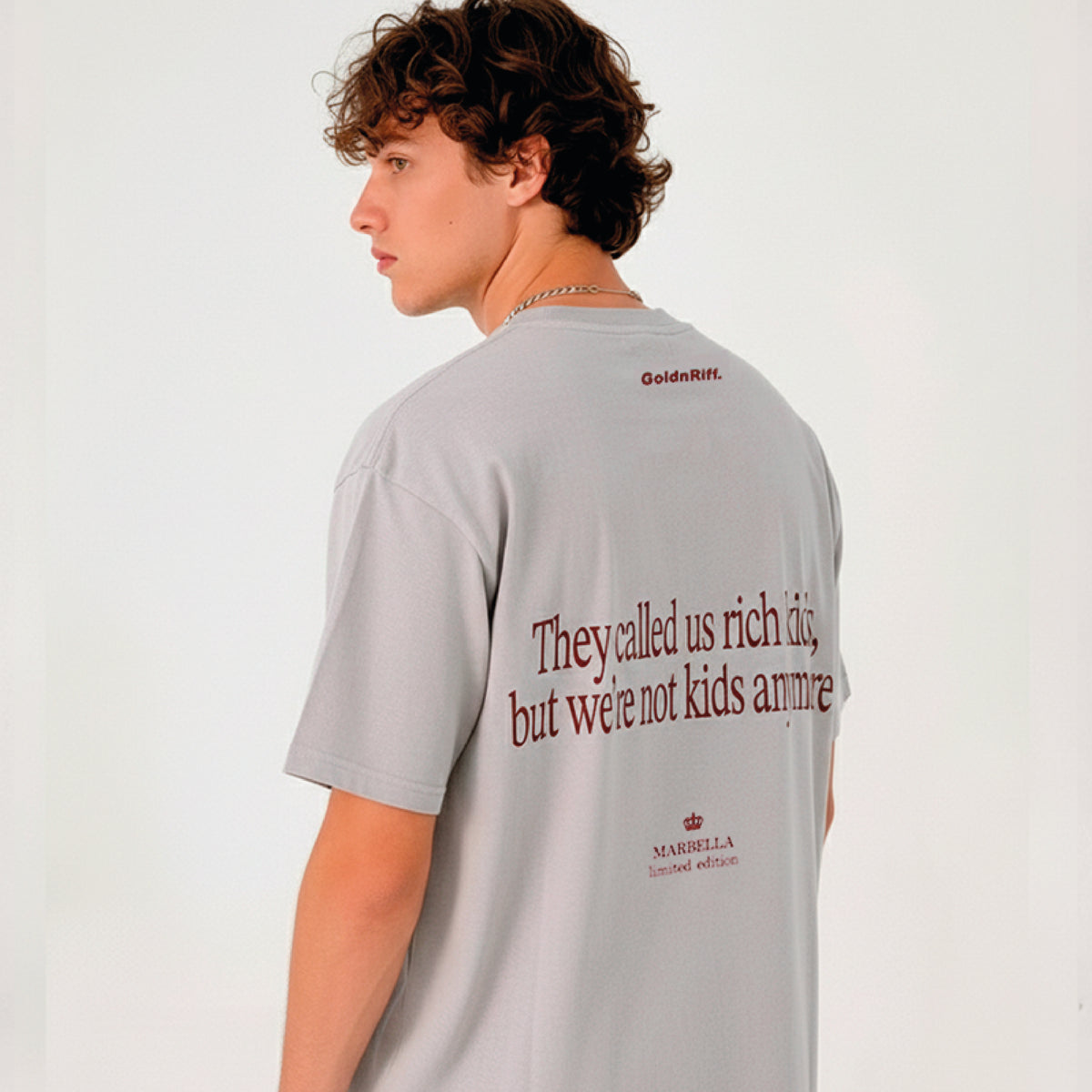 MARBELLA TEE LIGHT GREY