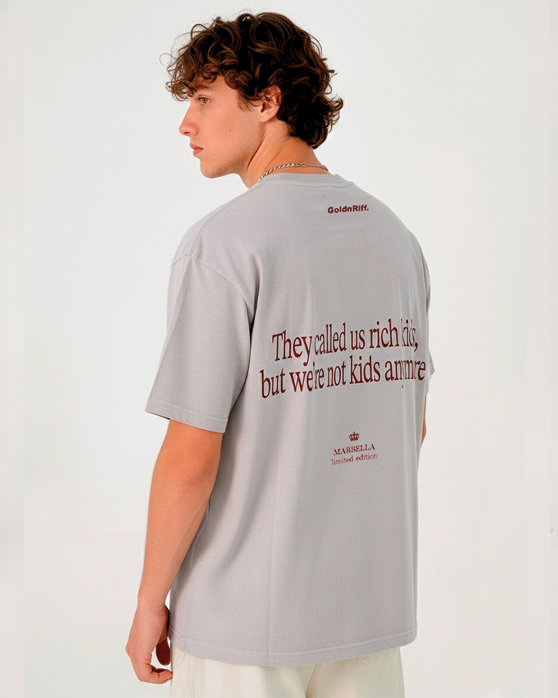 MARBELLA TEE LIGHT GREY