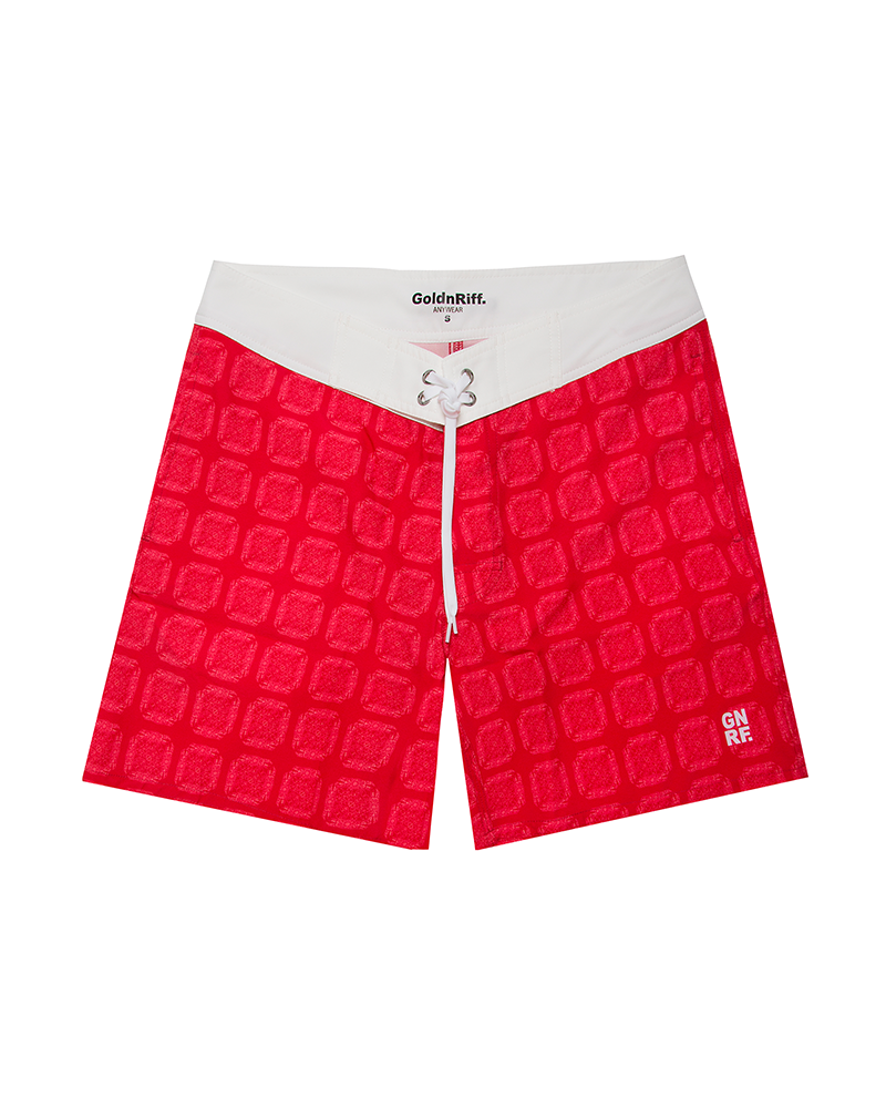 MONACO BOARDSHORT RED