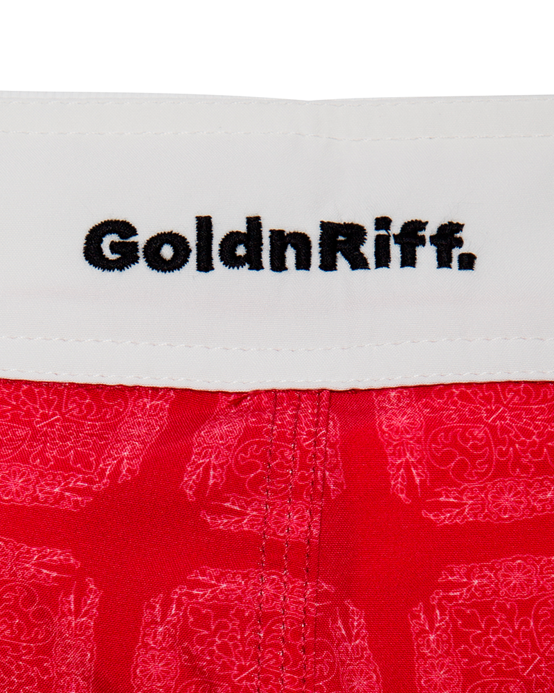 MONACO BOARDSHORT RED