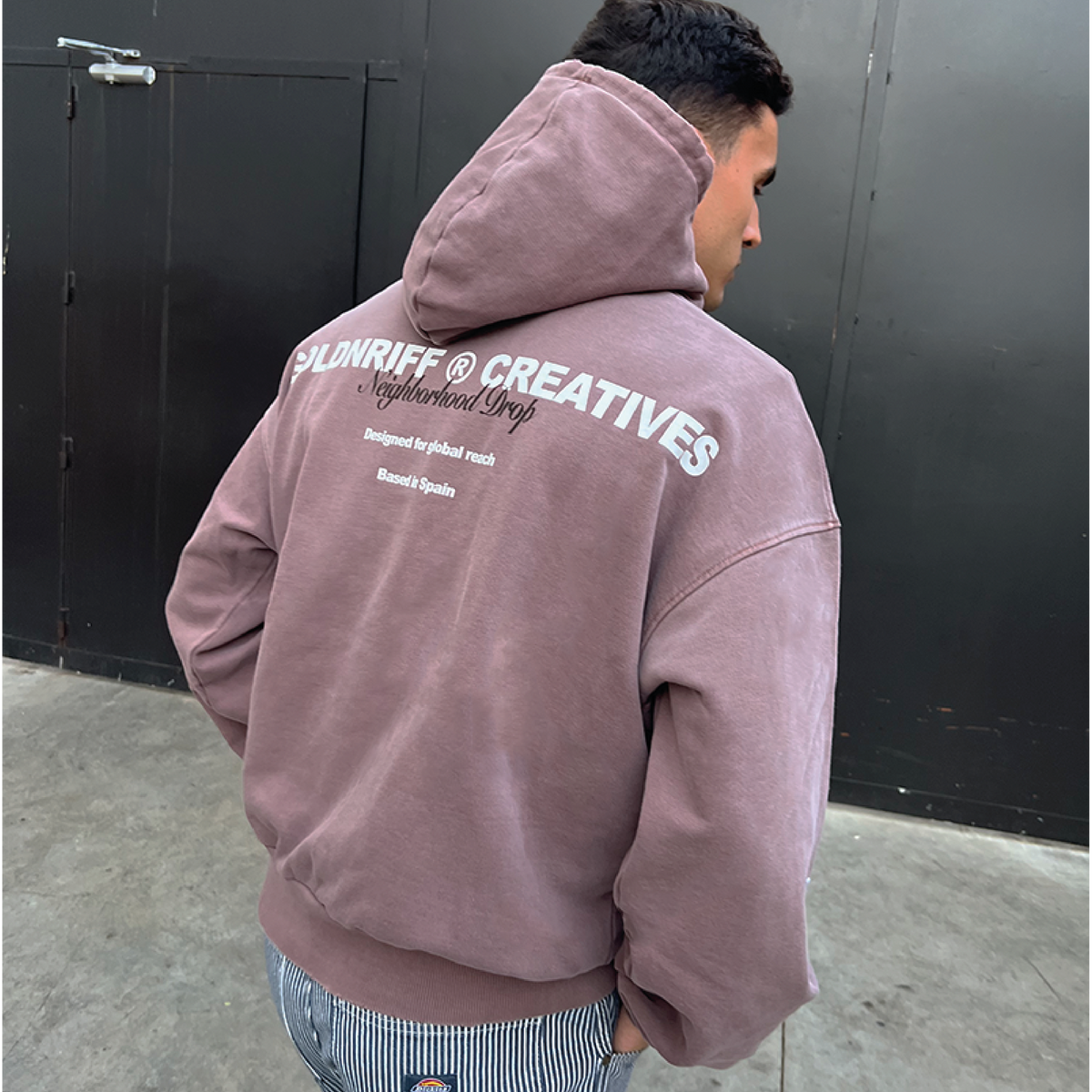 NEIGHBORHOOD HOODIE MAUVE